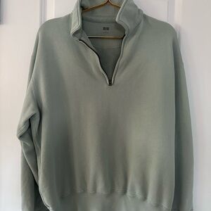 Uniqlo half zip pullover sweater